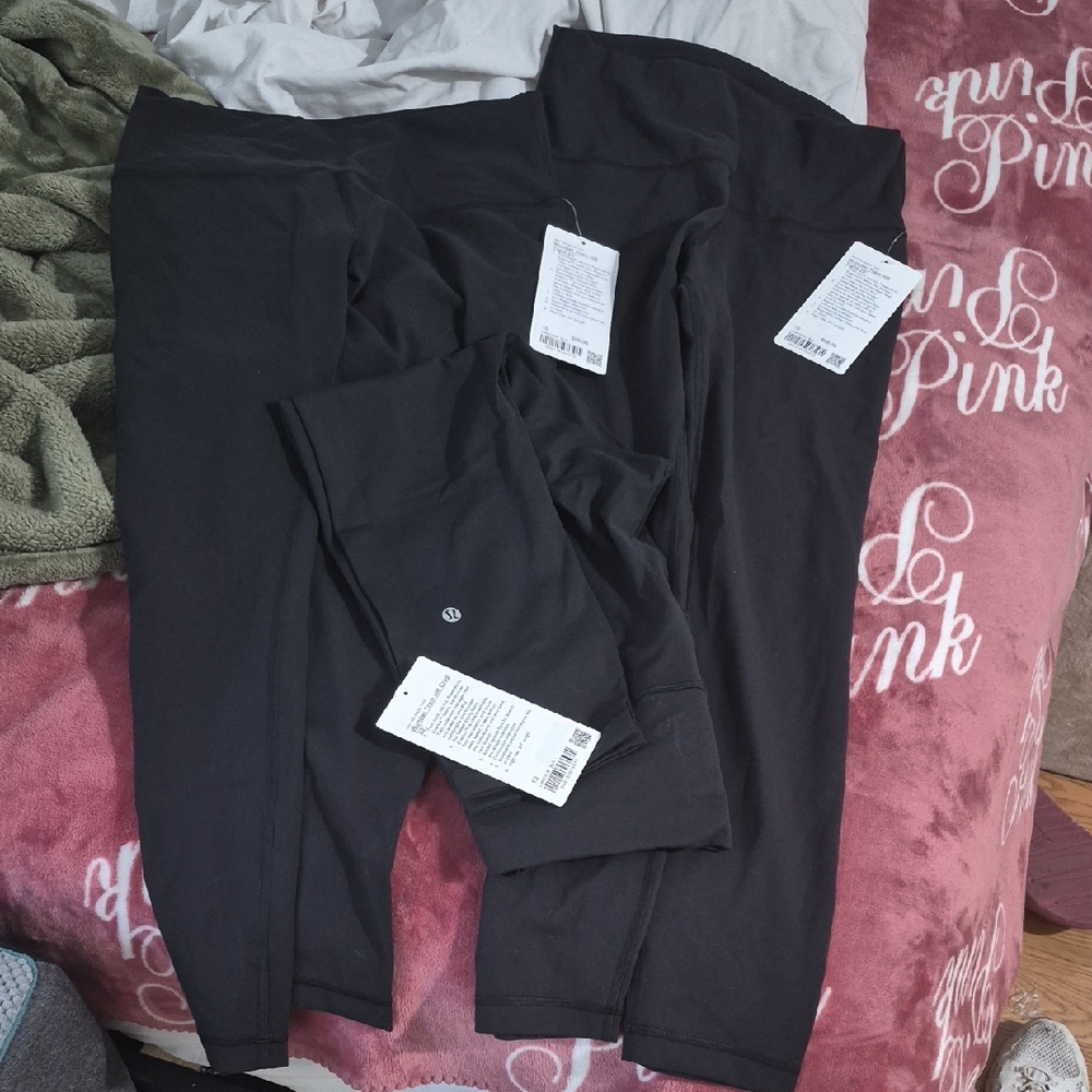 3 Set Bundle. Lululemon NWT Size 10 "25" (One 23") Wunder Train Leggings.